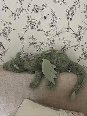 Jellycat HUGE Sage dragon EUC